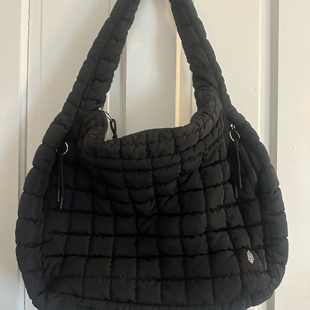 Free People Quilted Carryall Bag
